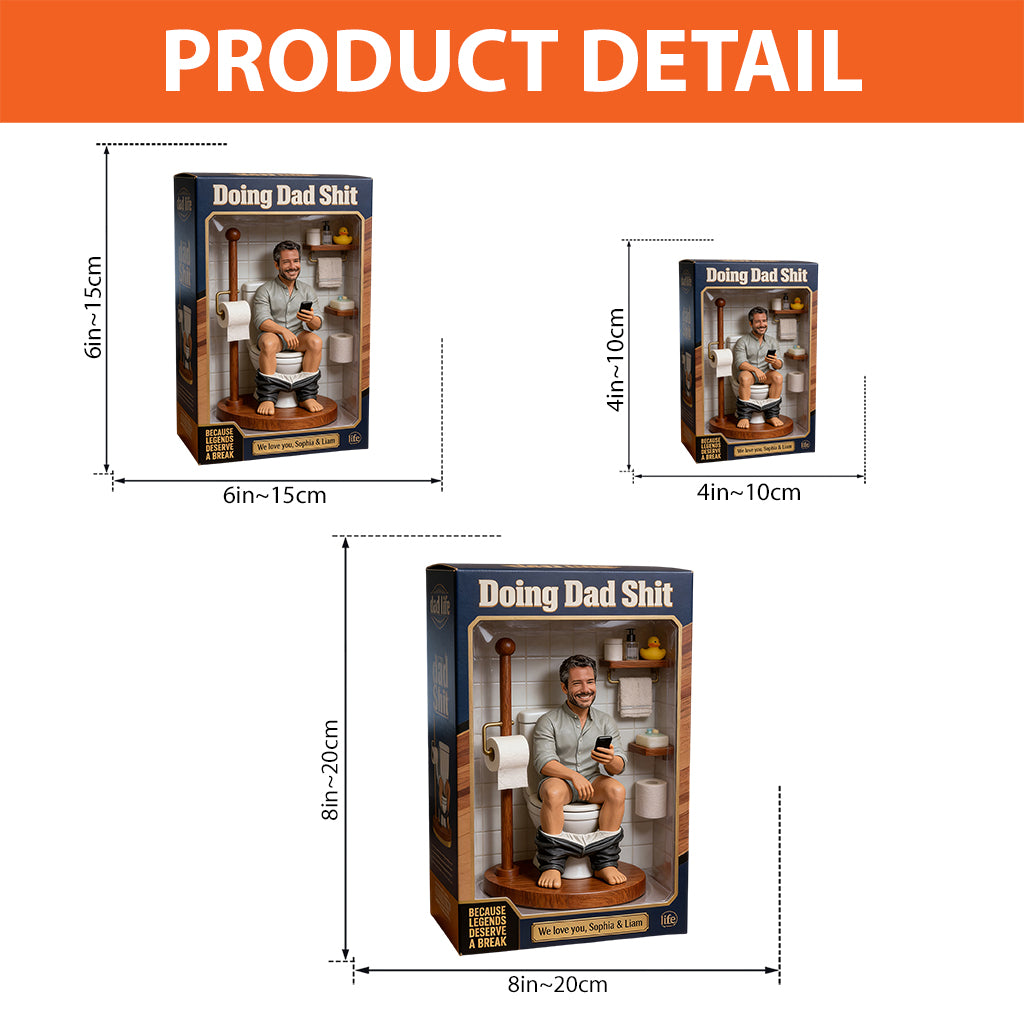 Custom Any Photo - Personalized Father Custom Shaped Acrylic Plaque