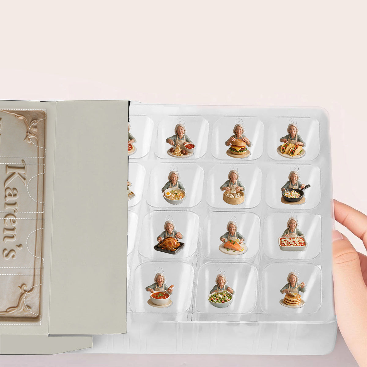 Dream Kitchen - Personalized Cooking Advent Calendar With Ornaments