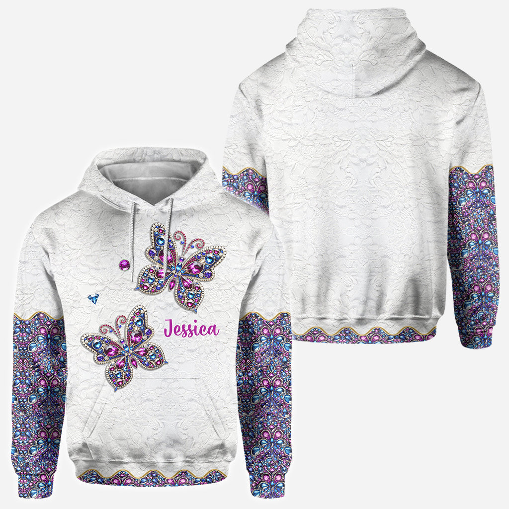 Beautiful Butterfly - Personalized Butterfly All Over Shirt