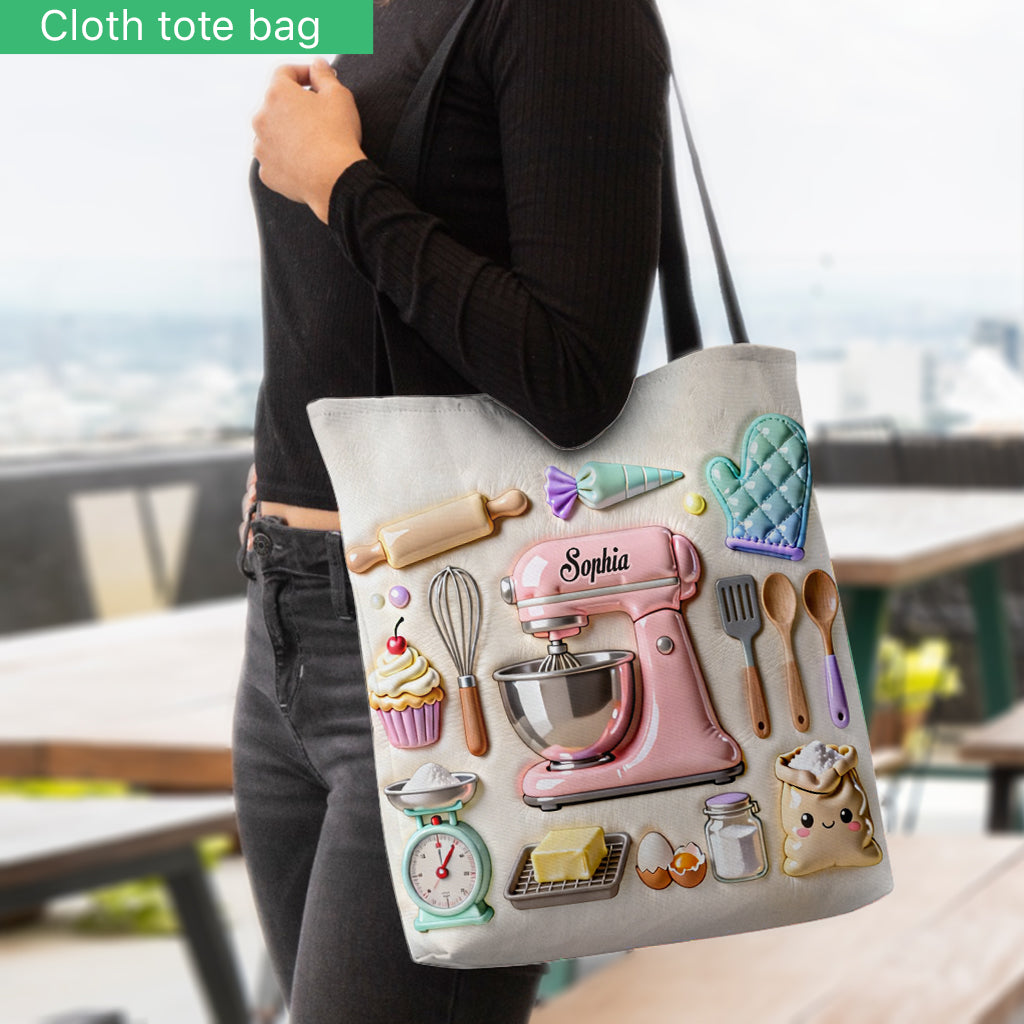 Love Baking - Personalized Baking Tote Bag