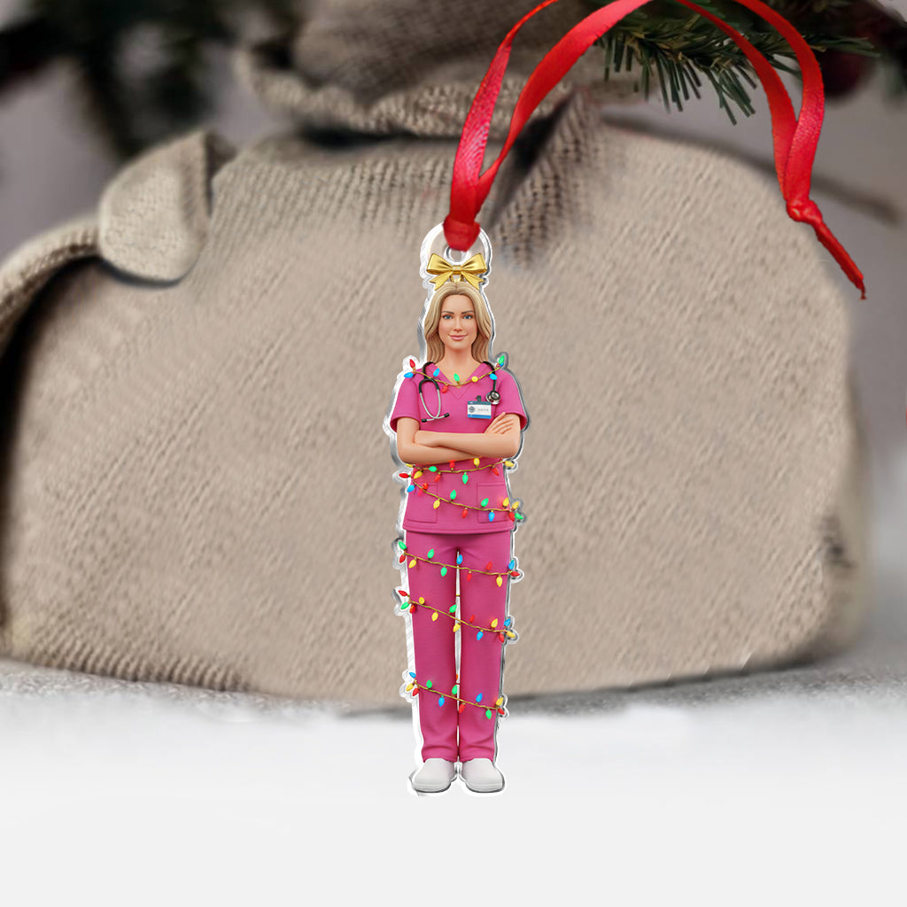 Nurse On Duty - Personalized Nurse Ornament