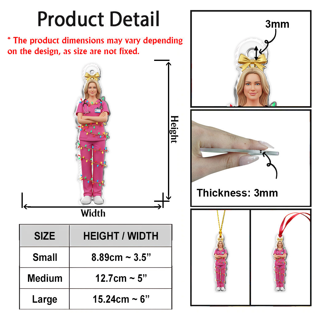 Nurse On Duty - Personalized Nurse Ornament