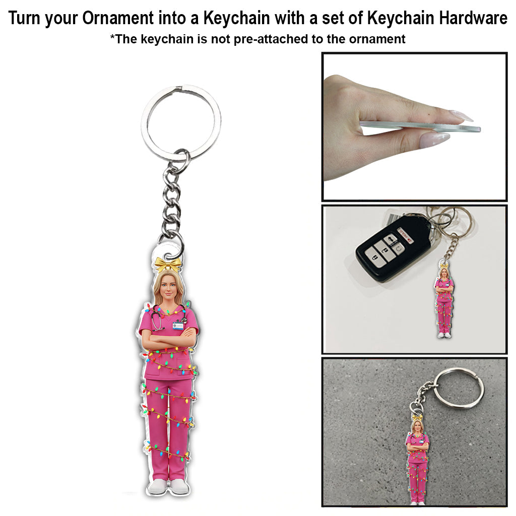 Nurse On Duty - Personalized Nurse Ornament