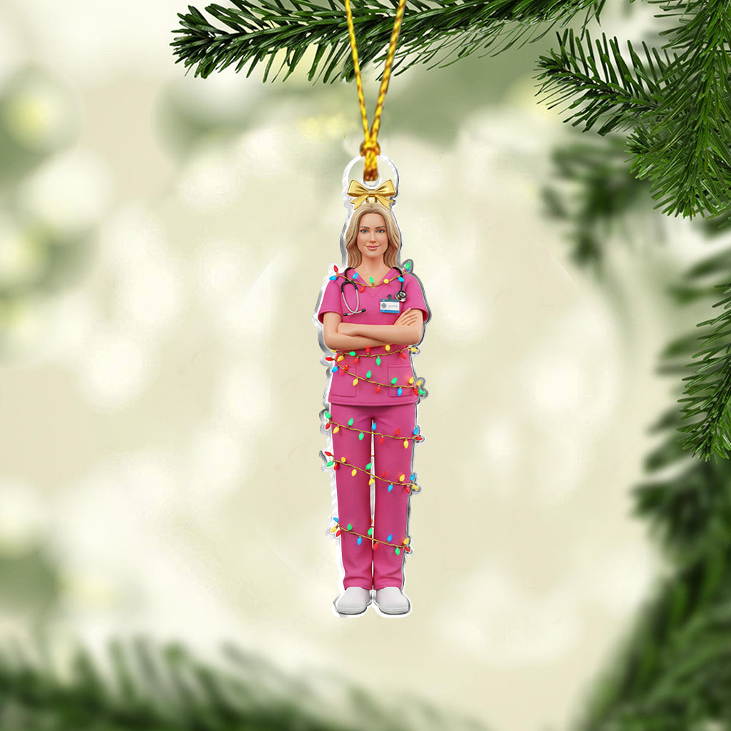 Nurse On Duty - Personalized Nurse Ornament