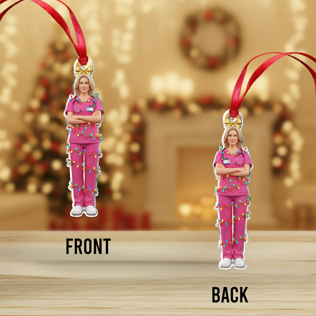 Nurse On Duty - Personalized Nurse Ornament