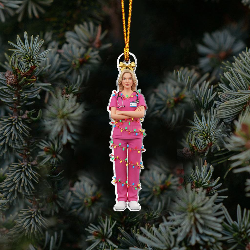 Nurse On Duty - Personalized Nurse Ornament