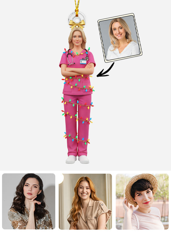 Nurse On Duty - Personalized Nurse Ornament