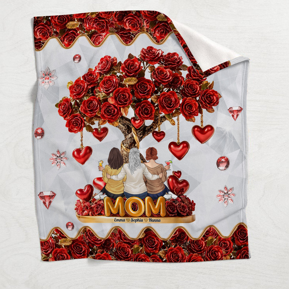 Best Mom Ever - Personalized Mother Blanket