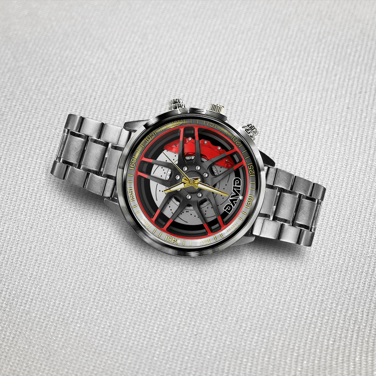 Amazing Wheel - Personalized Mechanic Hand Watch