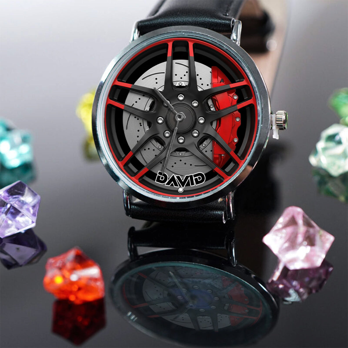 Amazing Wheel - Personalized Mechanic Hand Watch