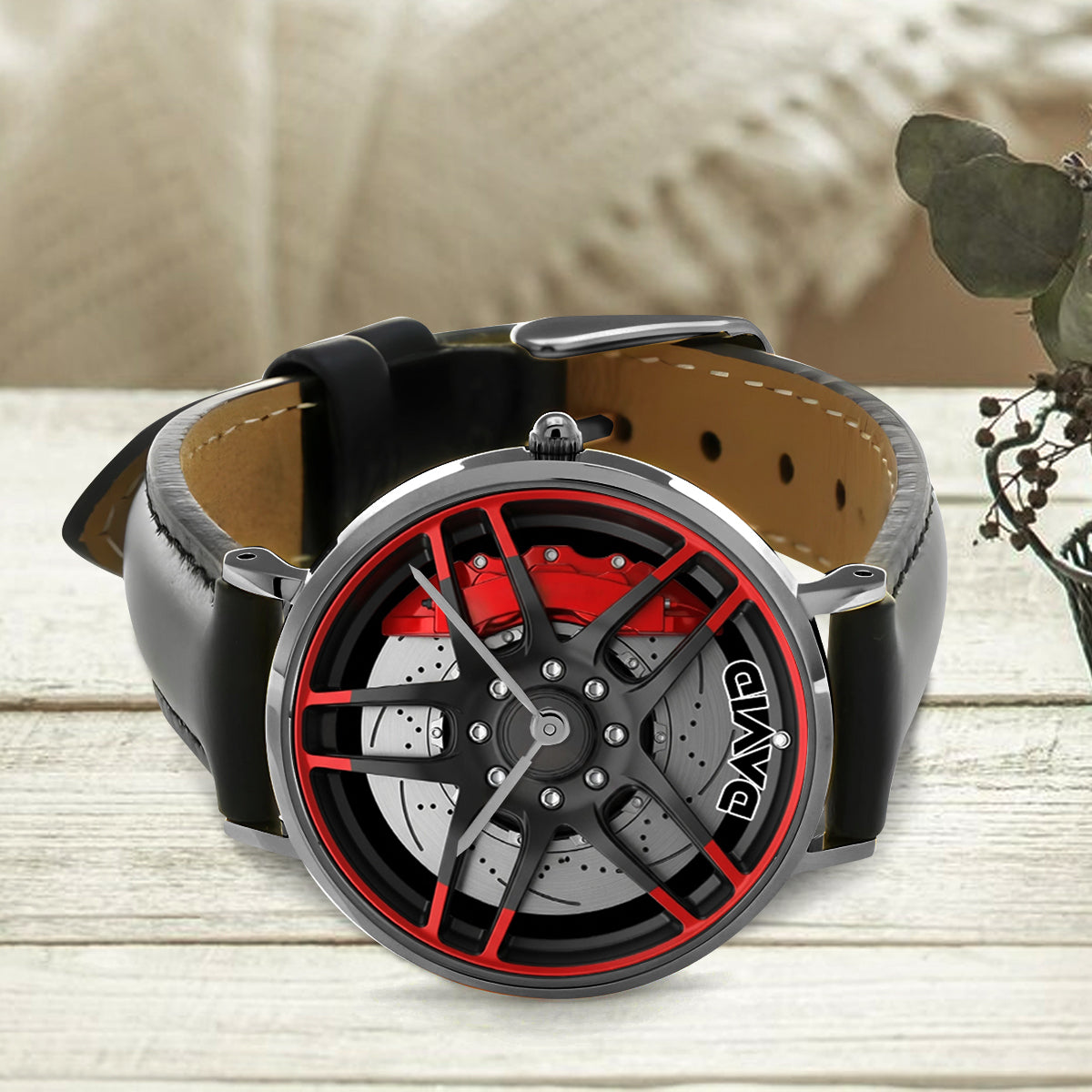 Amazing Wheel - Personalized Mechanic Hand Watch