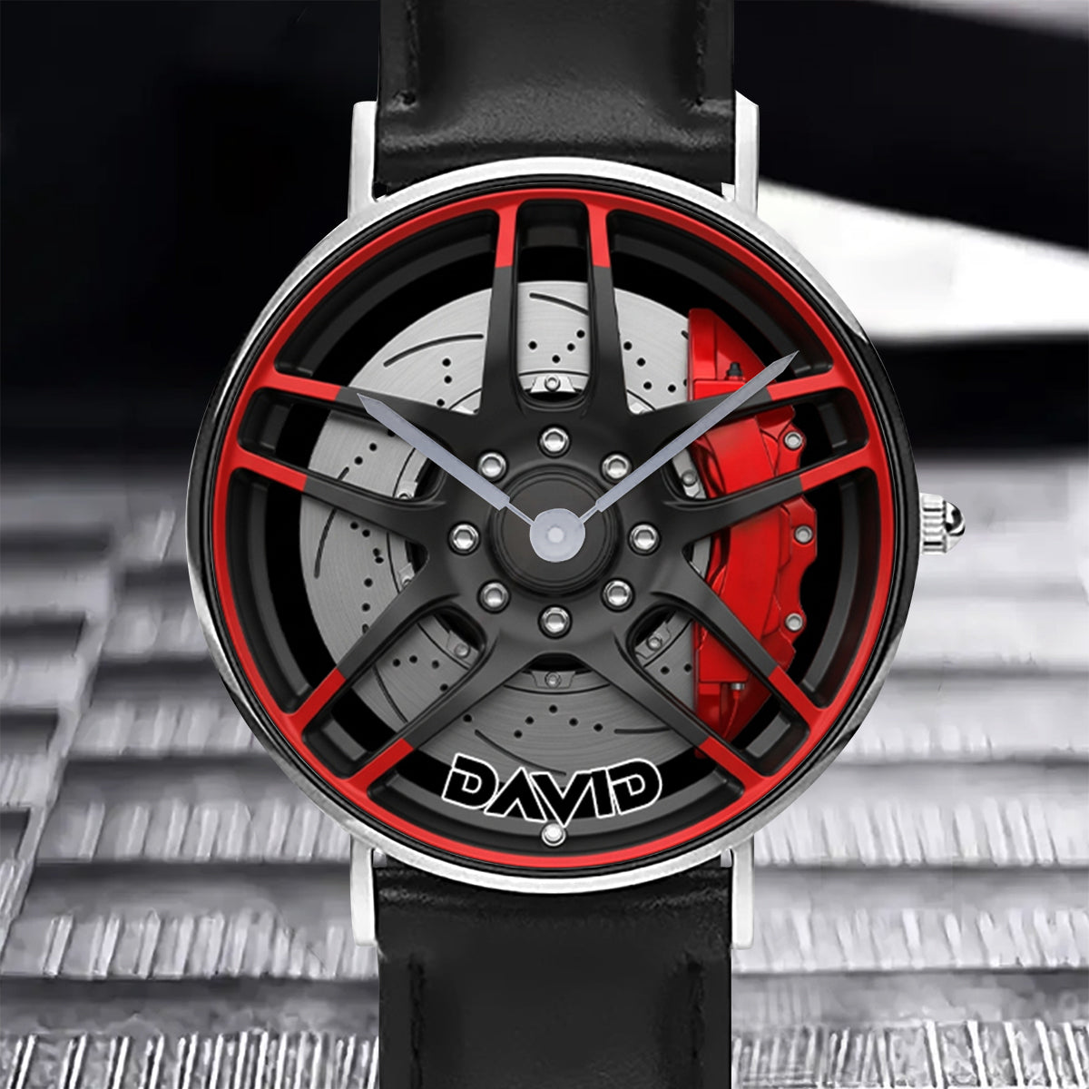 Amazing Wheel - Personalized Mechanic Hand Watch