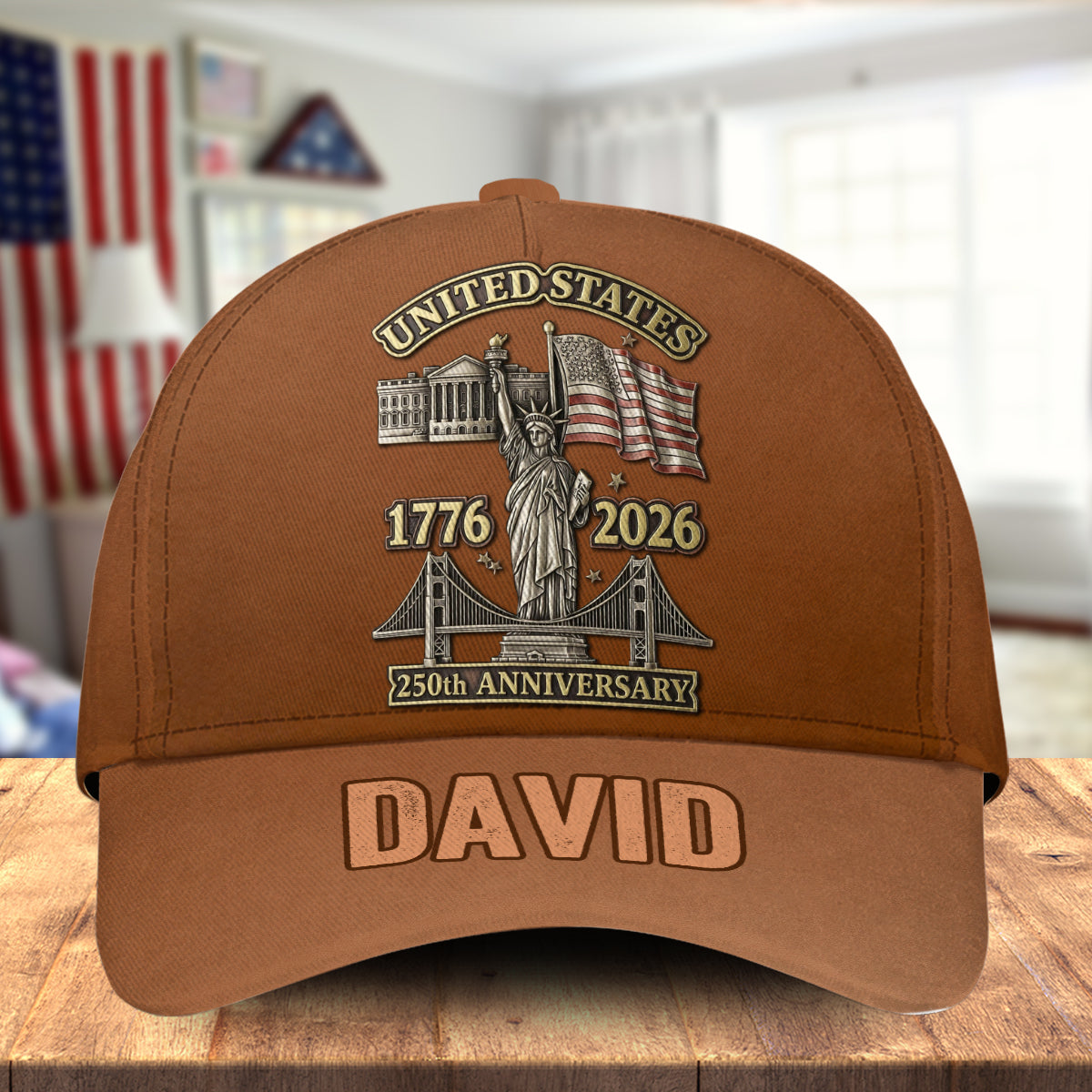 Casquette Patriot Classic personnalisée pour le 250e anniversaire