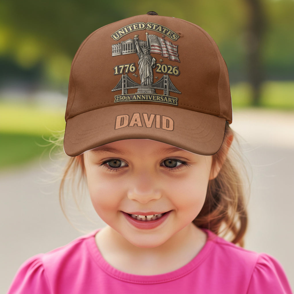 Casquette Patriot Classic personnalisée pour le 250e anniversaire