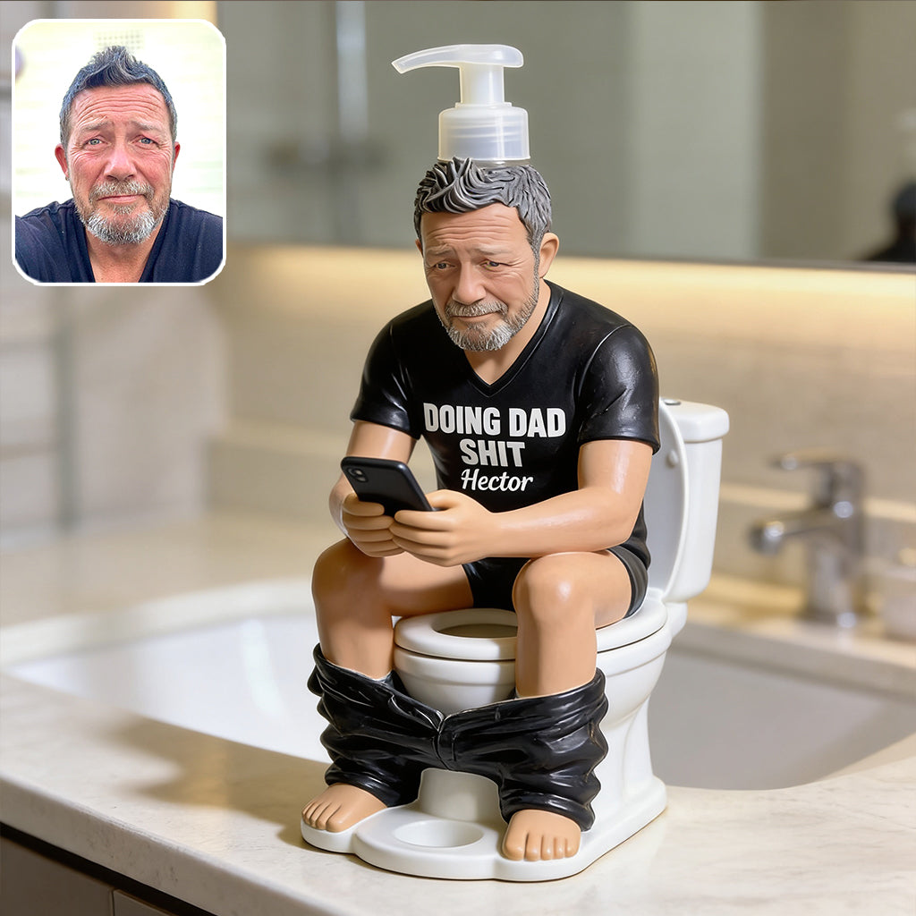Faites des choses de papa - Distributeur de savon personnalisé