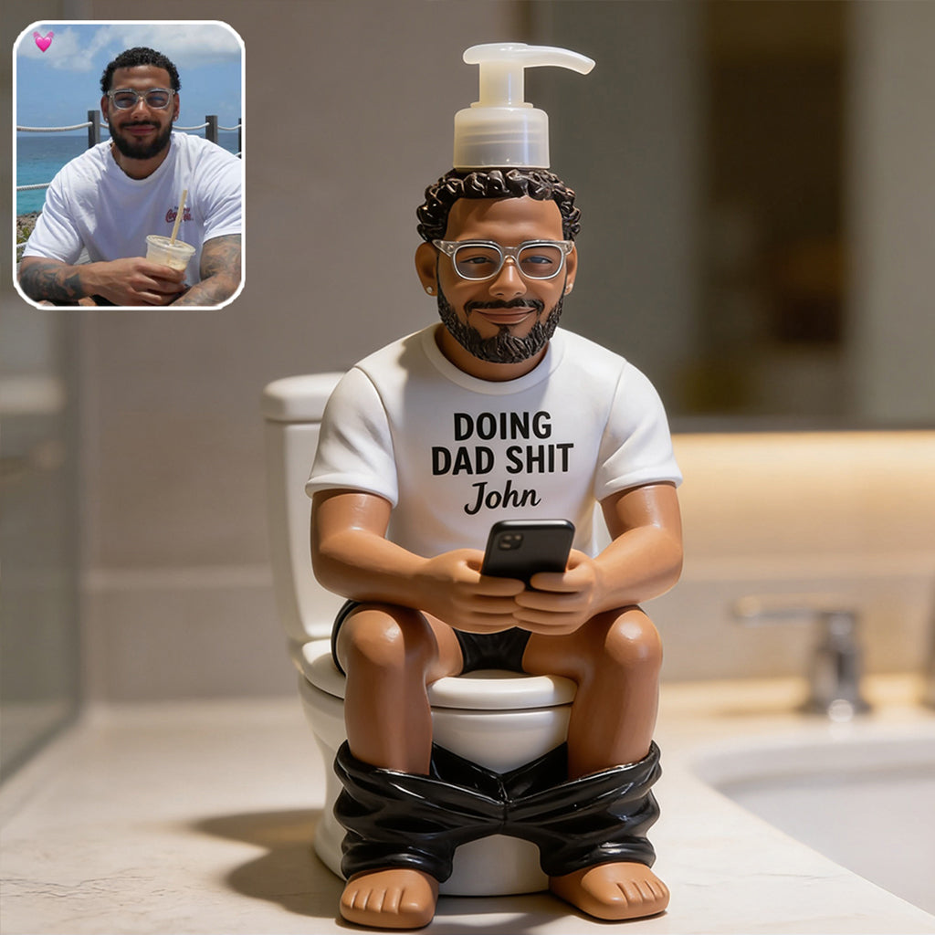 Faites des choses de papa - Distributeur de savon personnalisé