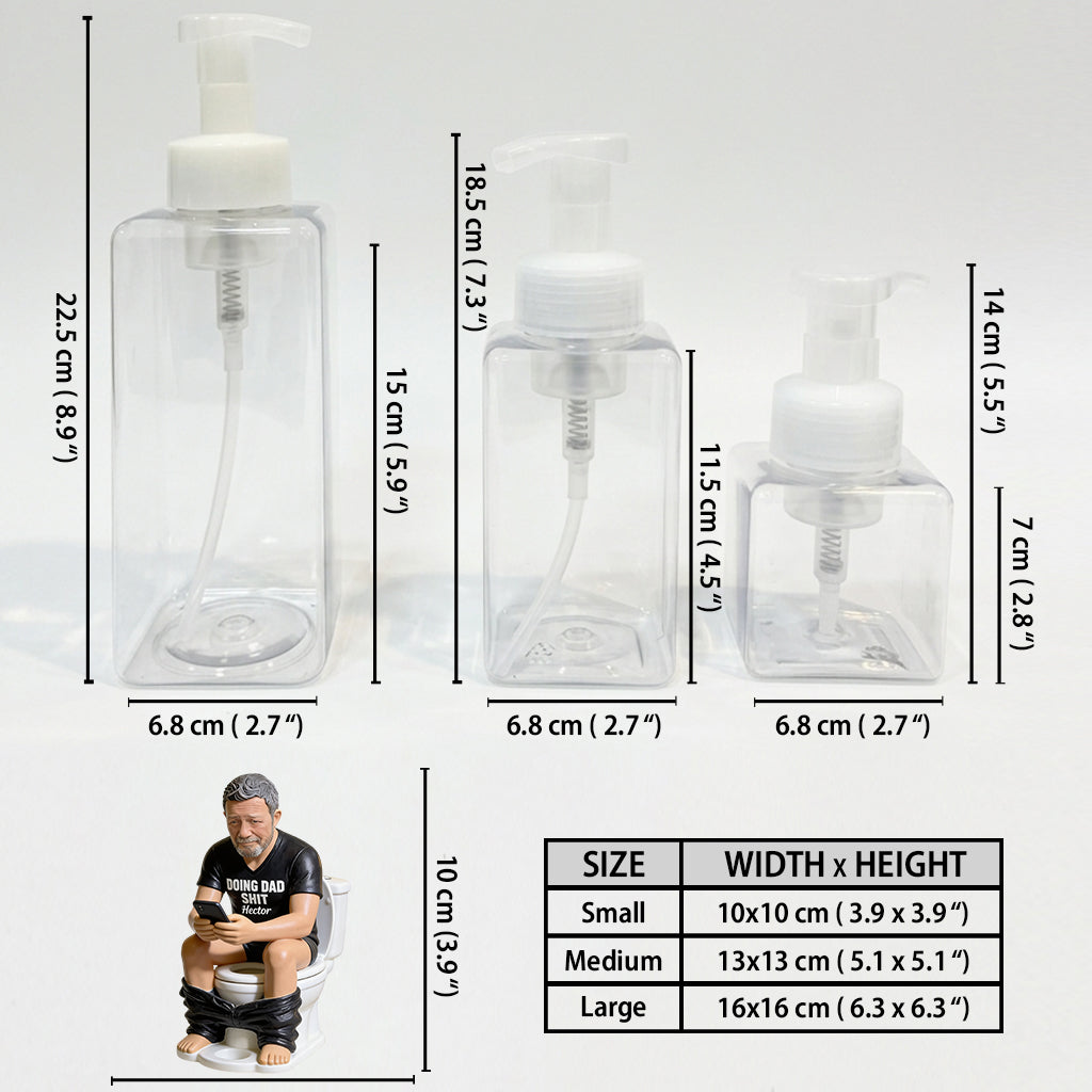 Faites des choses de papa - Distributeur de savon personnalisé