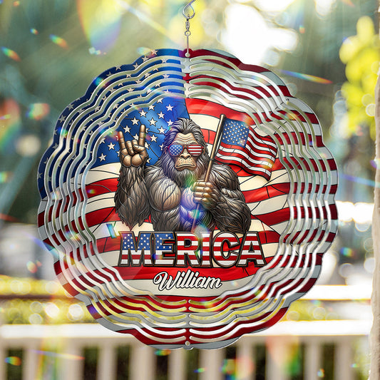 Merica 4 juillet - Girouette Bigfoot personnalisée