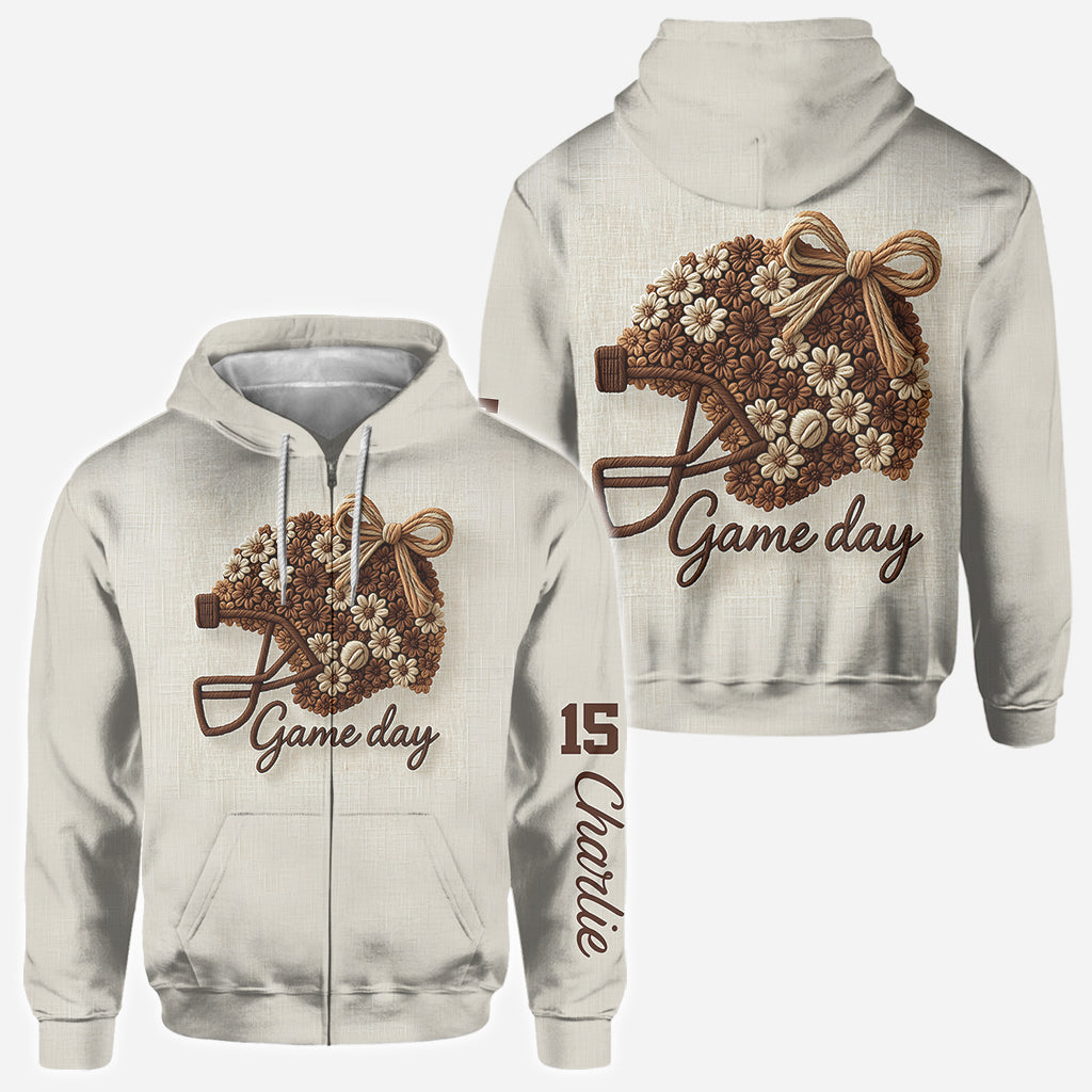 Game Day - Personalized Football All Over Shirt