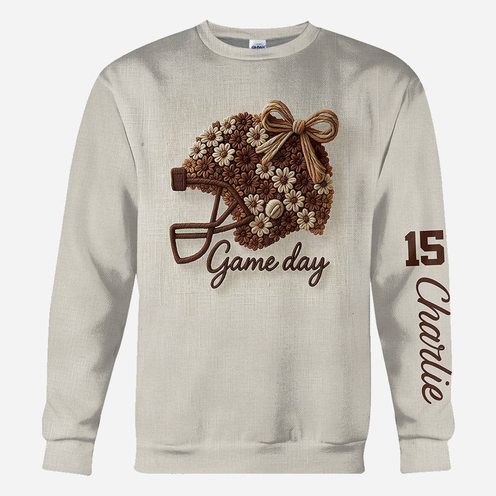 Game Day - Personalized Football All Over Shirt