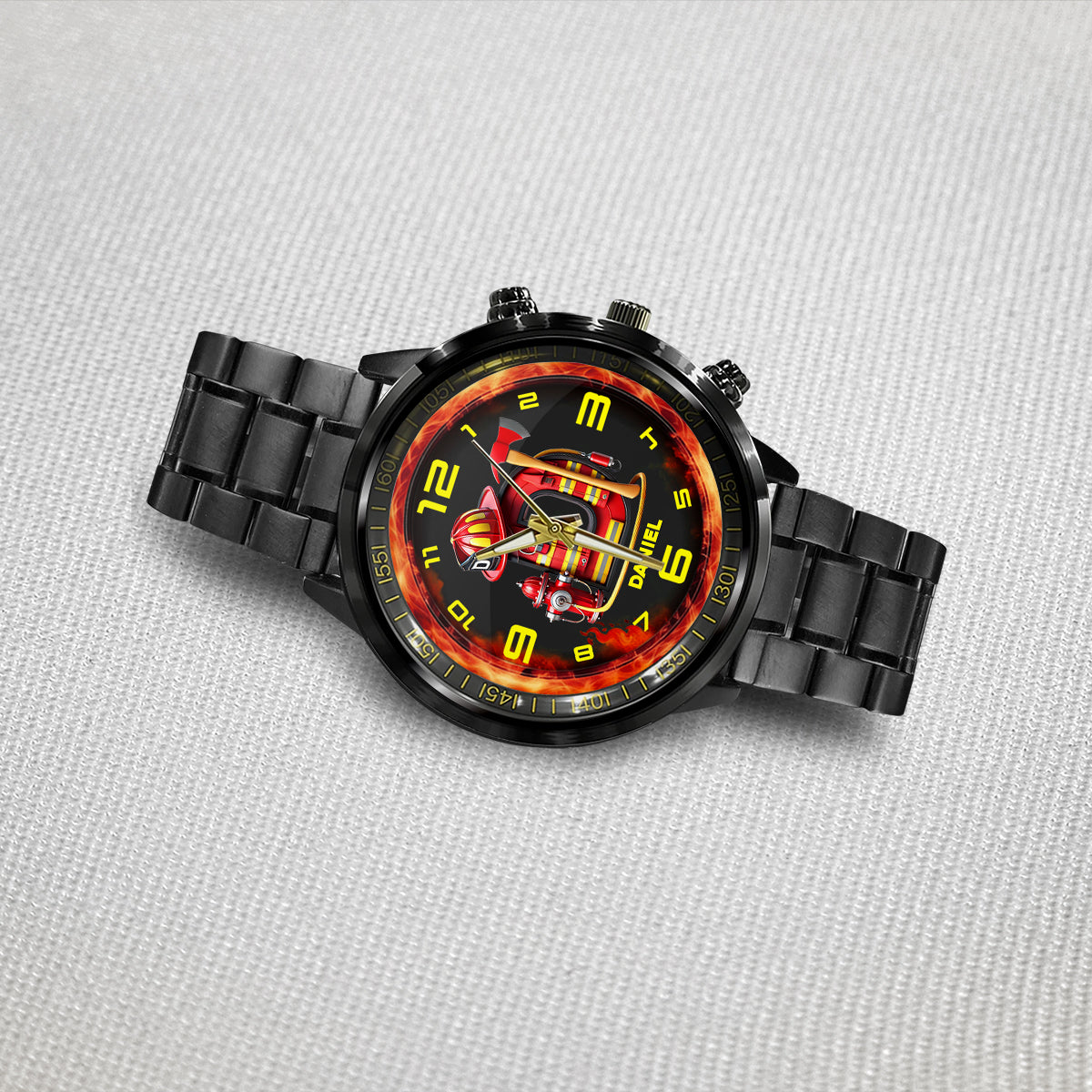 Being A Firefighter - Personalized Firefighter Hand Watch