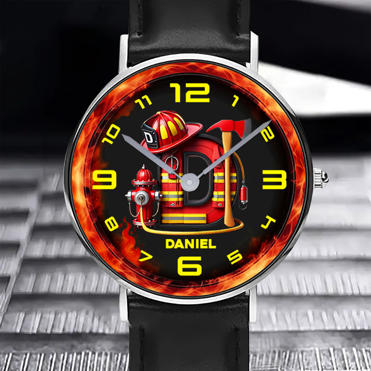Being A Firefighter - Personalized Firefighter Hand Watch