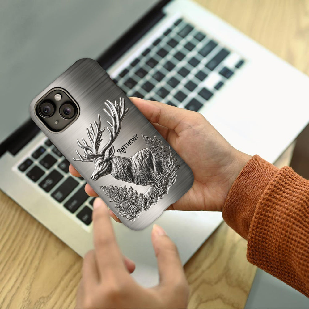 Liebe zur Jagd – Personalisierte Handyhülle mit Jagdmotiv