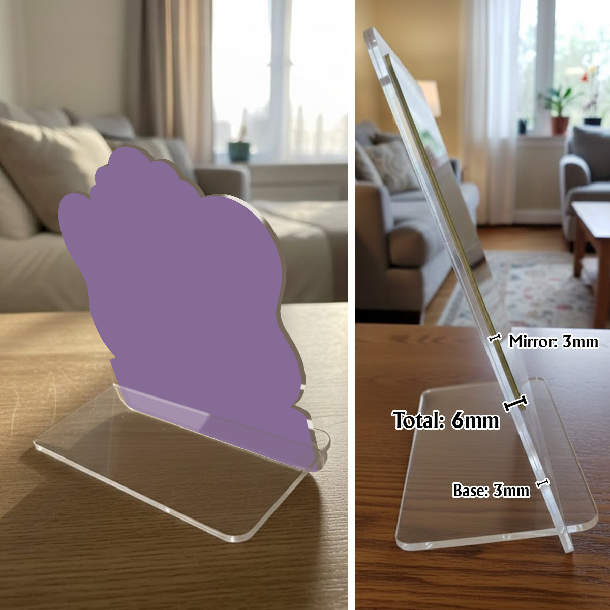 Back To School - Personalized Kid Desk Mirror