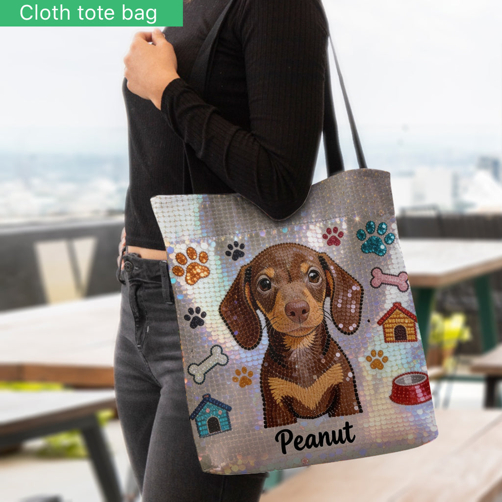 Ich liebe meinen Hund - Personalisierte Hundetasche