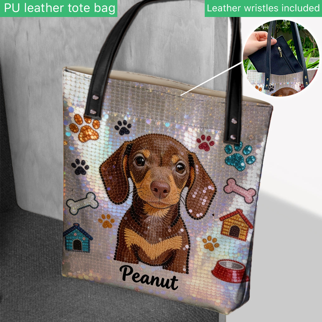 Ich liebe meinen Hund - Personalisierte Hundetasche