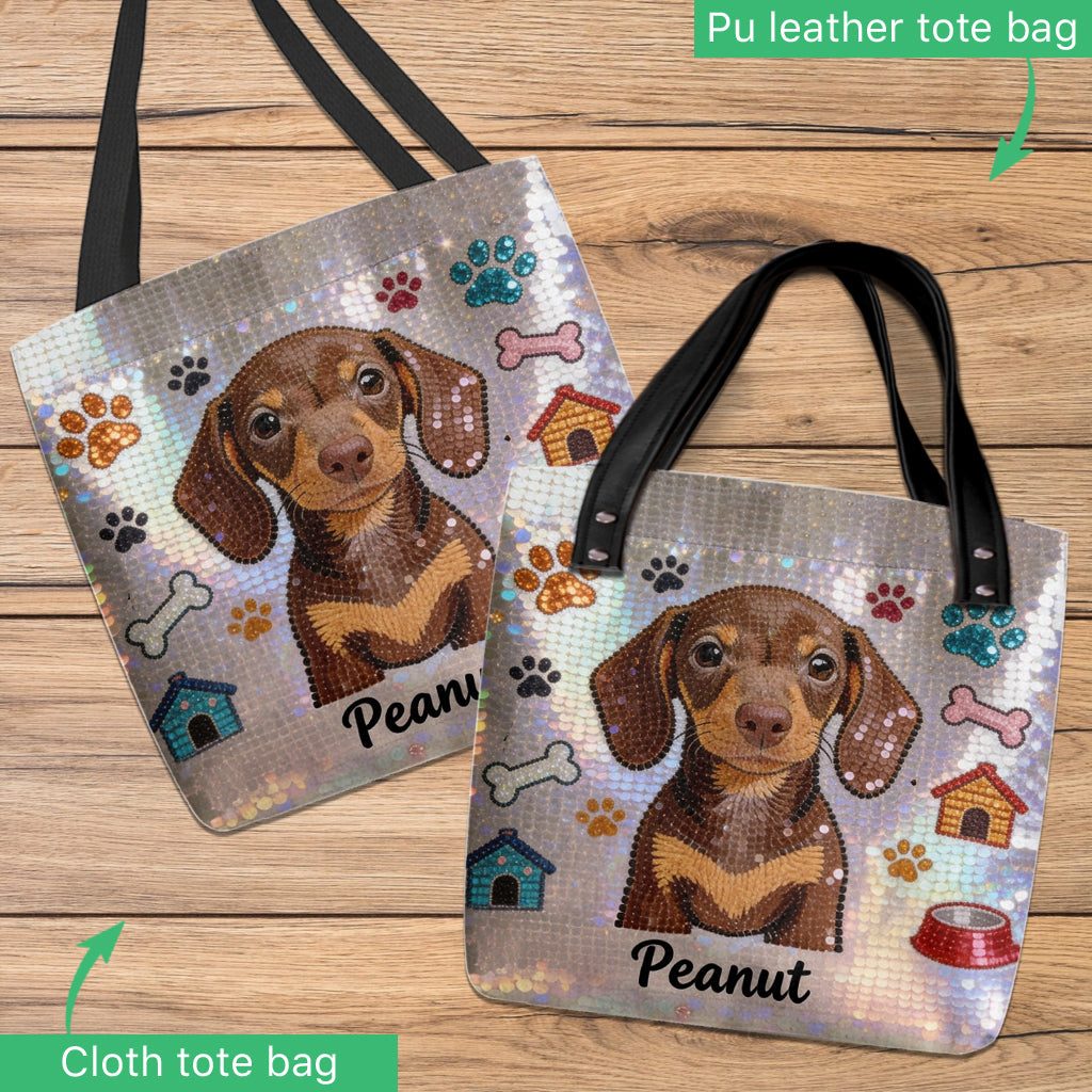 Ich liebe meinen Hund - Personalisierte Hundetasche