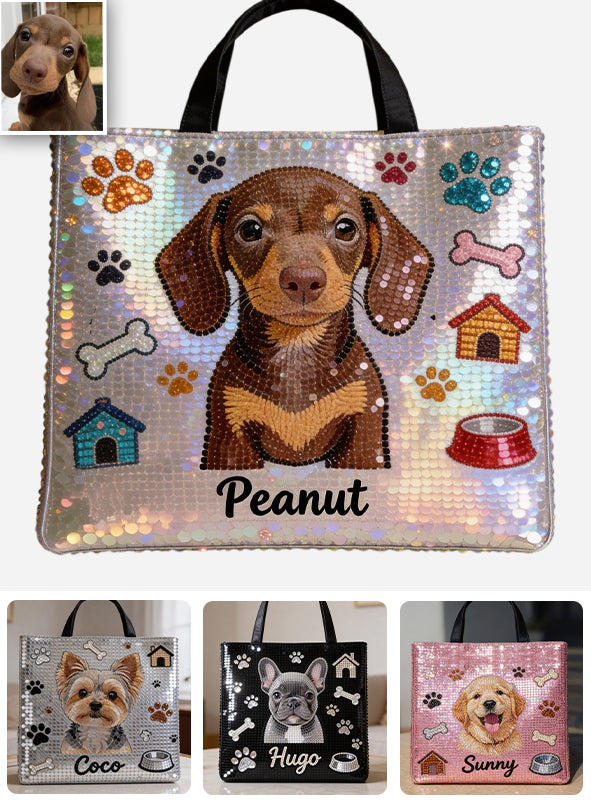 Ich liebe meinen Hund - Personalisierte Hundetasche