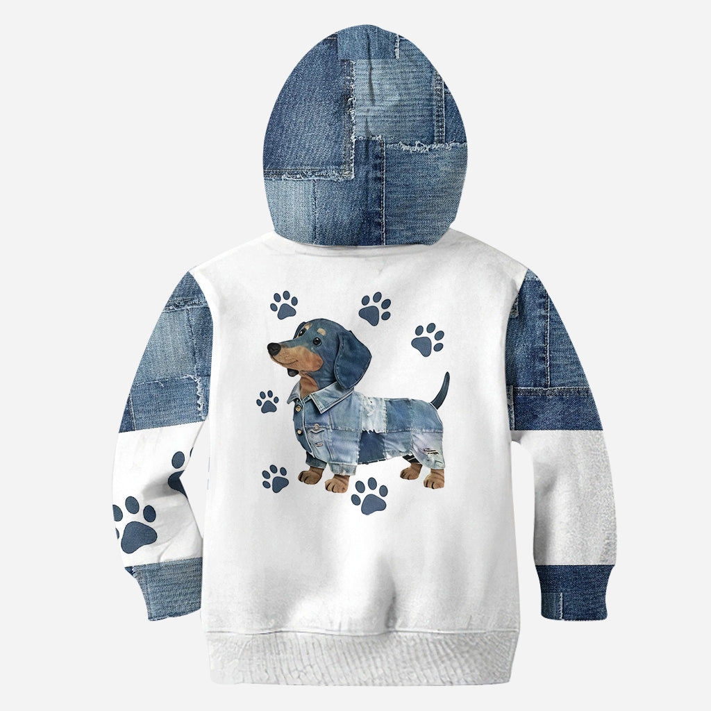 Just A Girl Who Loves Dachshunds - Personalized Dachshund Hoodie and Leggings