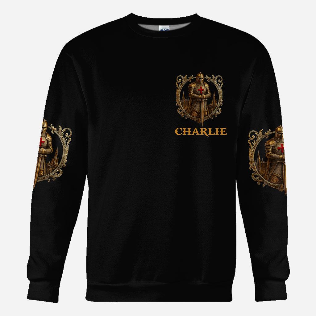 Steh zu Gott – Personalisiertes christliches T-Shirt