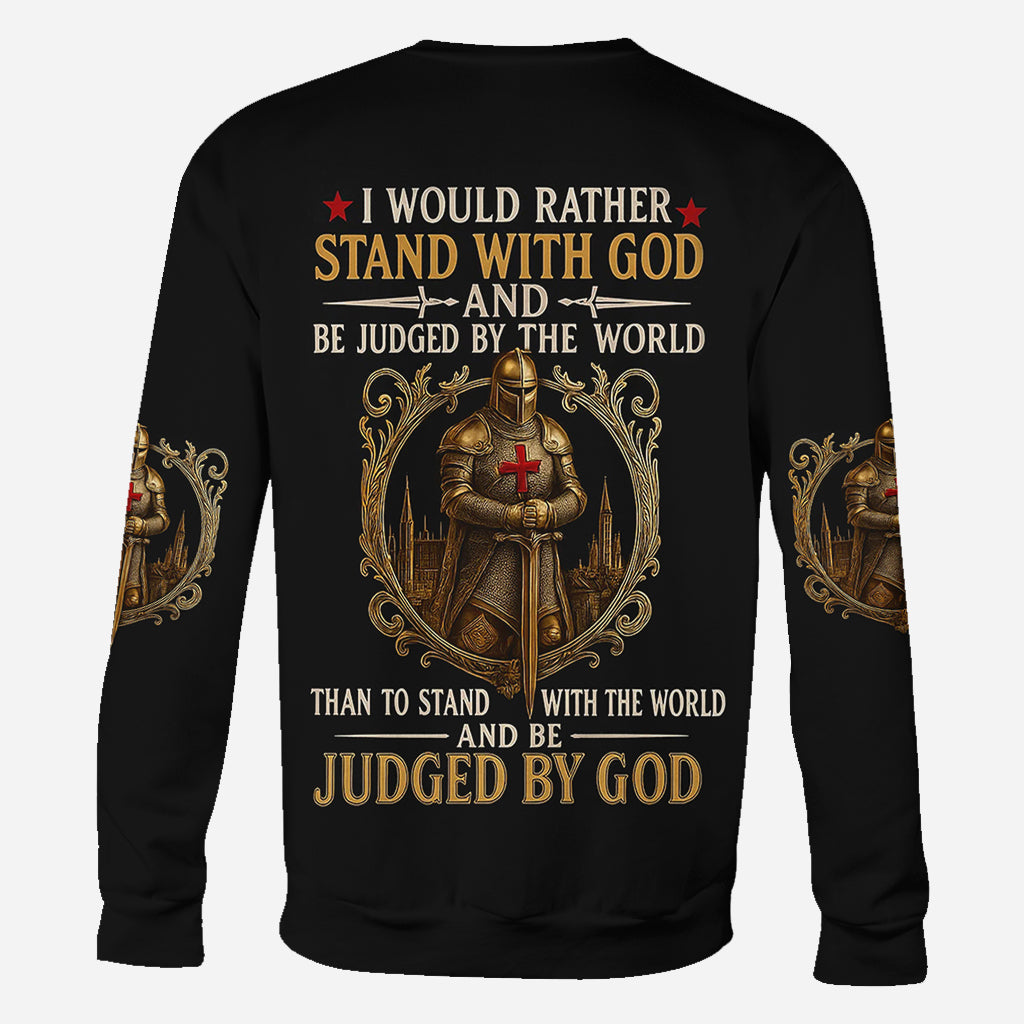 Steh zu Gott – Personalisiertes christliches T-Shirt