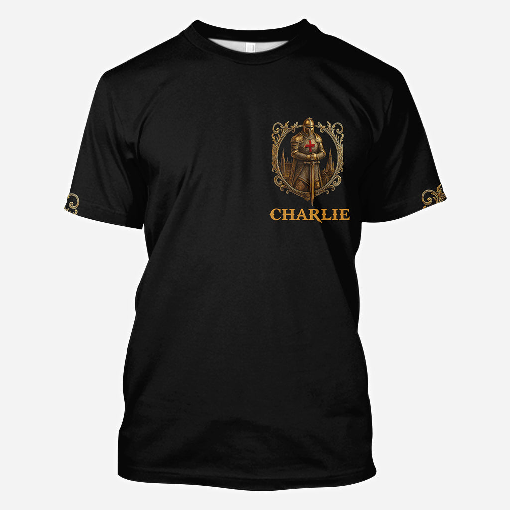 Steh zu Gott – Personalisiertes christliches T-Shirt