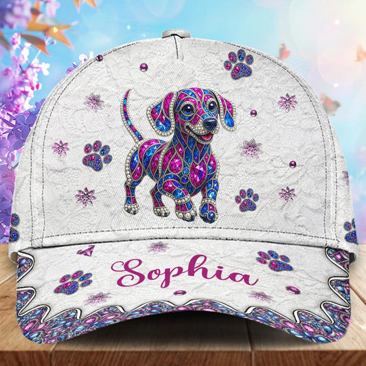 Love Dachshund - Personalized Dachshund Classic Cap