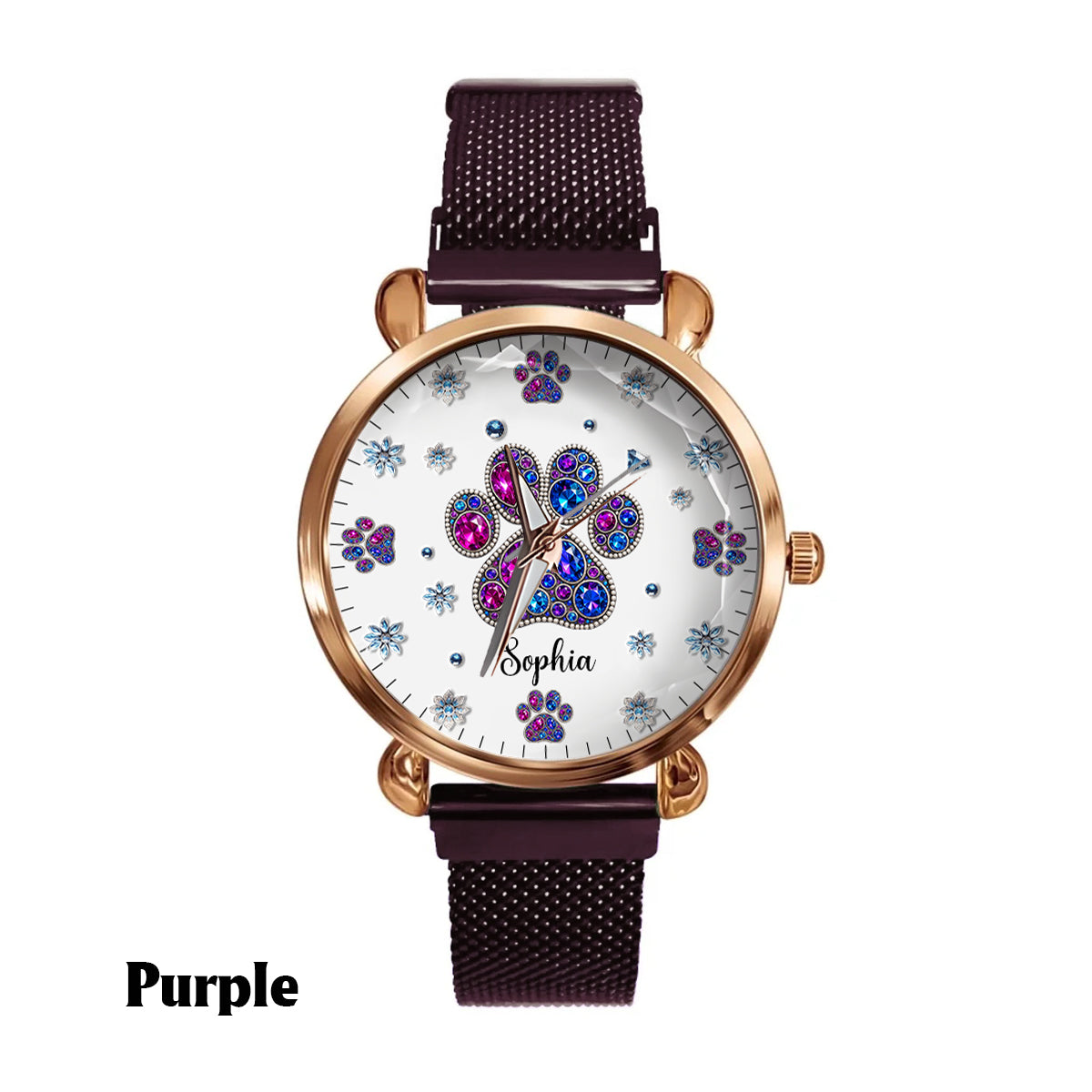 Dog Lovers - Personalized Dog Women Hand Watch