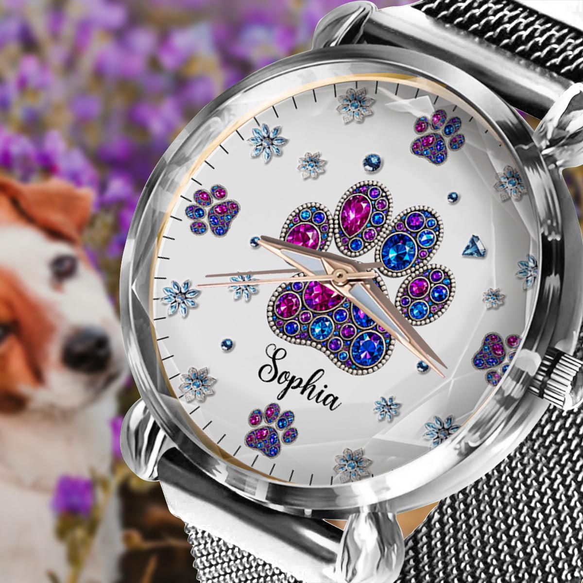 Dog Lovers - Personalized Dog Women Hand Watch