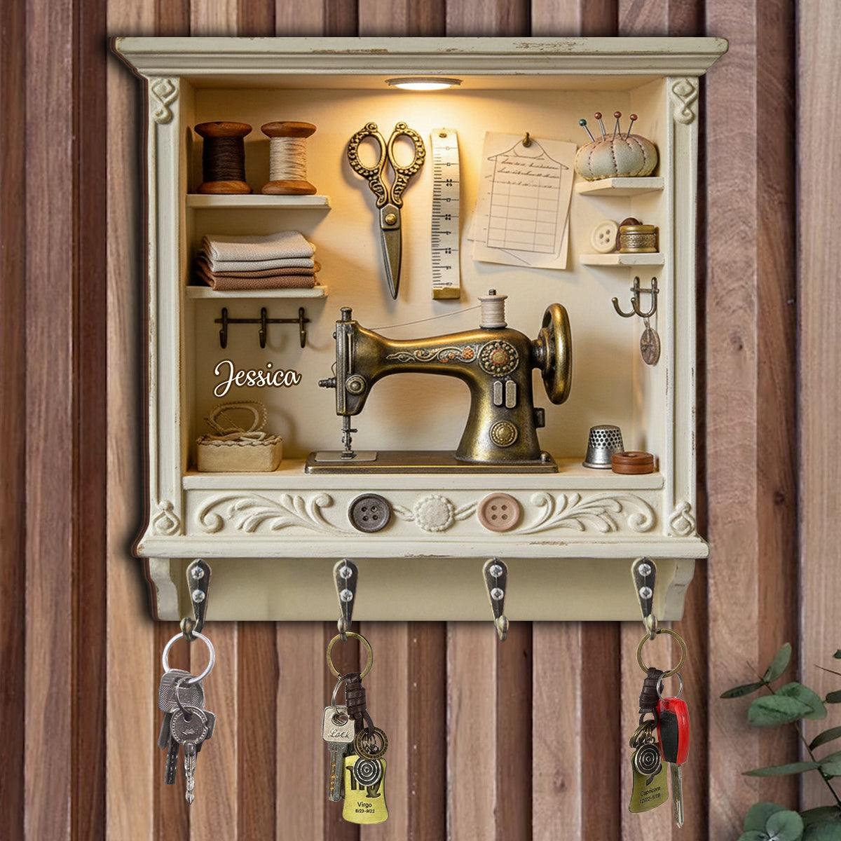 Passionnée de couture - Porte-manteau de couture personnalisé et sur mesure