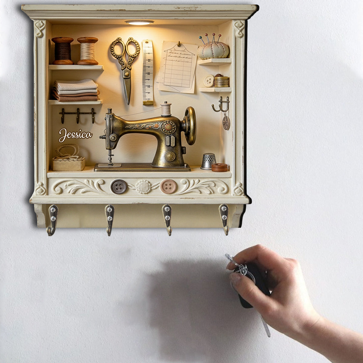 Passionnée de couture - Porte-manteau de couture personnalisé et sur mesure