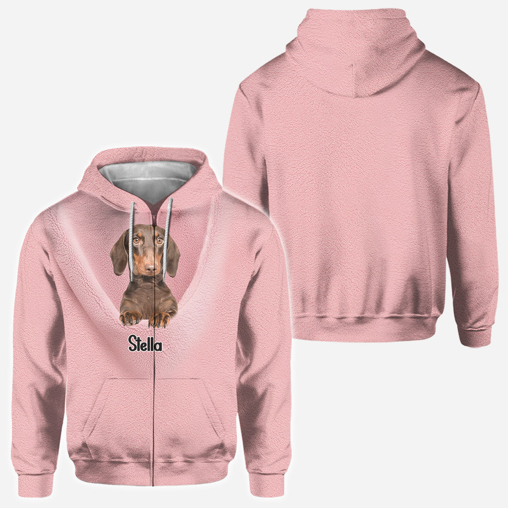 Amoureux des chiens - T-shirt personnalisé avec motif chien -