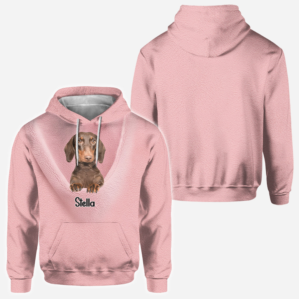 Amoureux des chiens - T-shirt personnalisé avec motif chien -