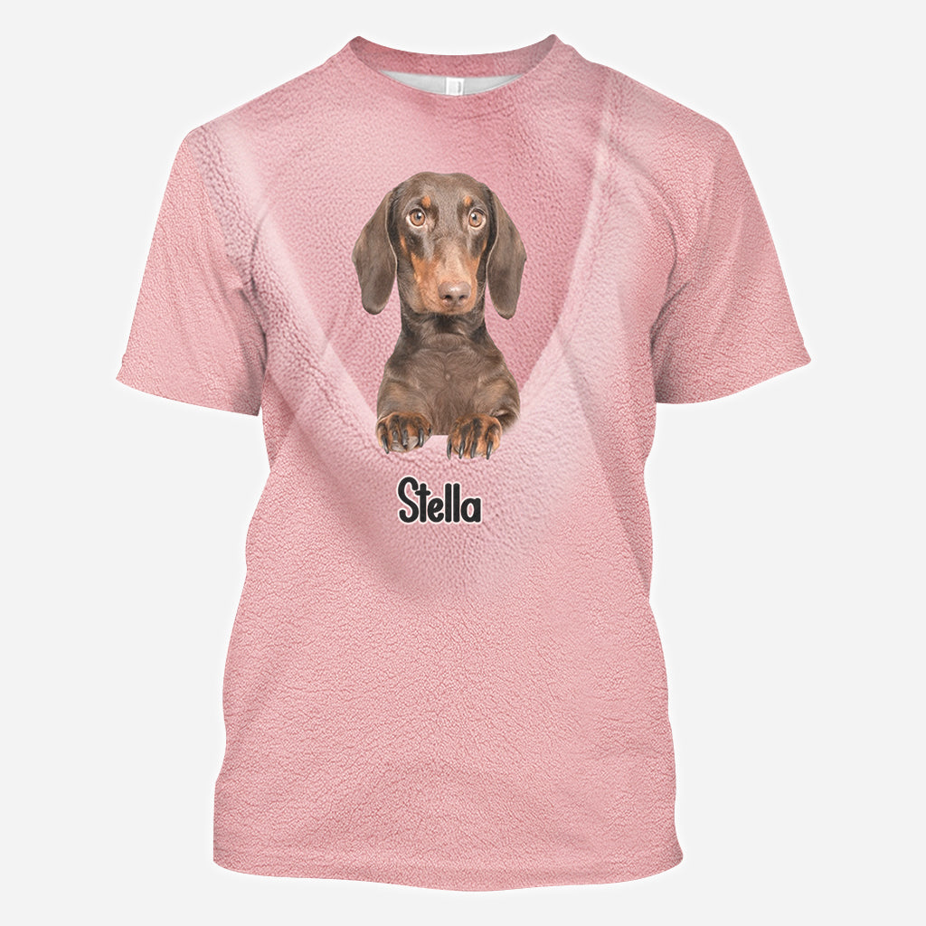 Amoureux des chiens - T-shirt personnalisé avec motif chien -