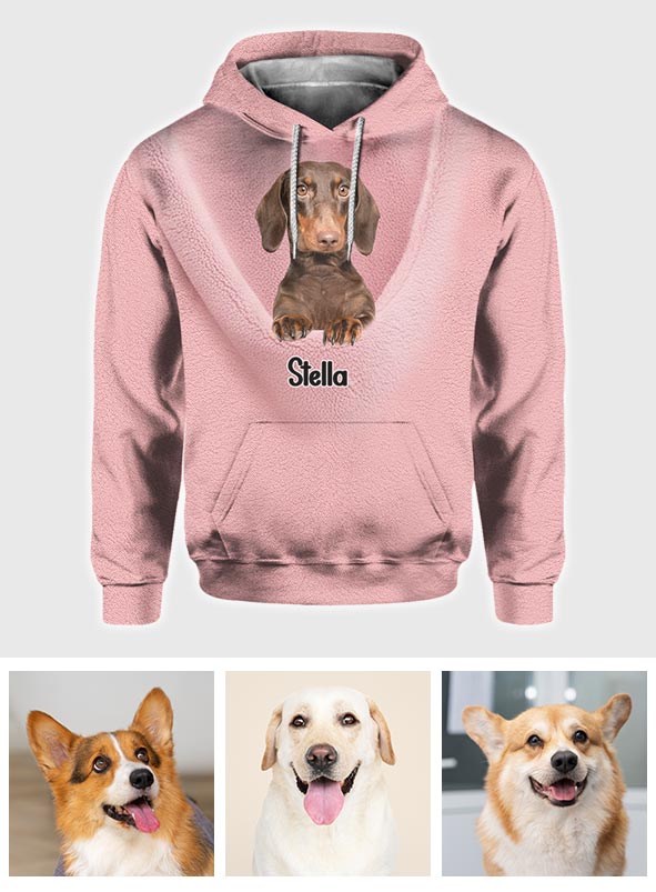 Amoureux des chiens - T-shirt personnalisé avec motif chien -