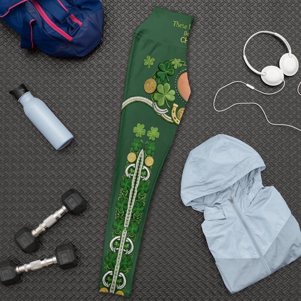 Hot St Patrick's Day Costume - Personalized Spicy Couple Leggings