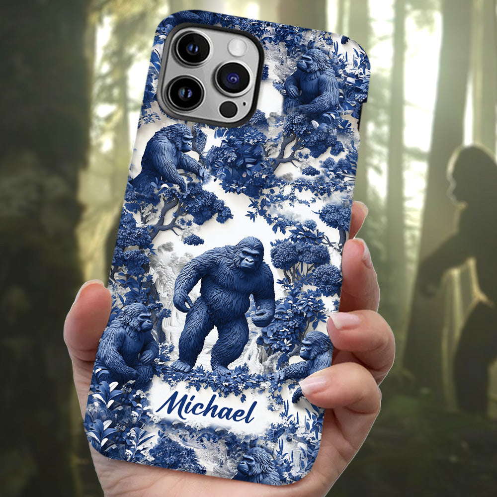 Ambiance estivale Bigfoot - Coque de téléphone personnalisée avec imprimé intégral - Randonnée