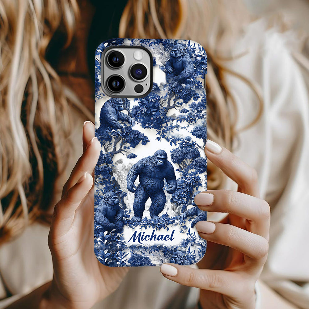 Ambiance estivale Bigfoot - Coque de téléphone personnalisée avec imprimé intégral - Randonnée