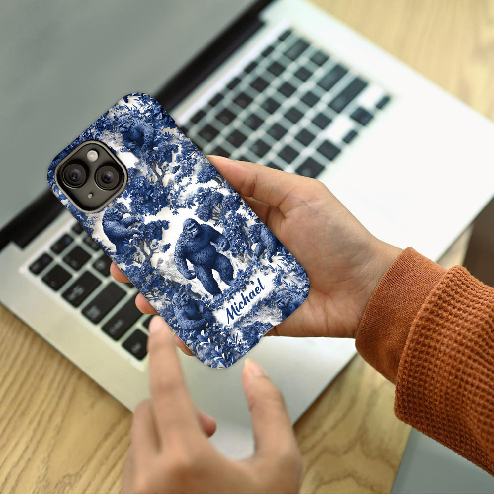 Ambiance estivale Bigfoot - Coque de téléphone personnalisée avec imprimé intégral - Randonnée