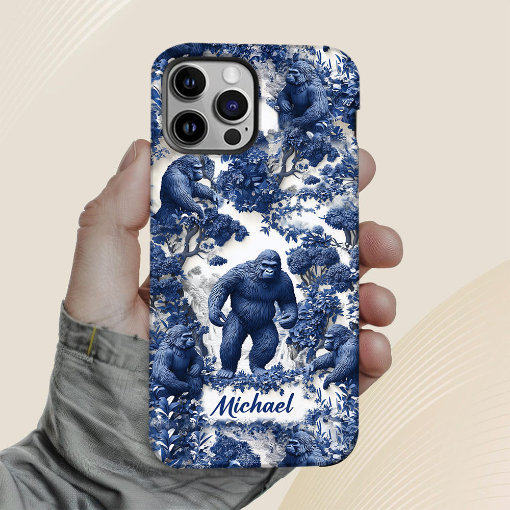 Ambiance estivale Bigfoot - Coque de téléphone personnalisée avec imprimé intégral - Randonnée